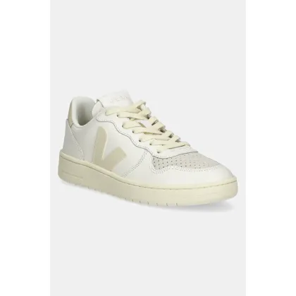 Zdjęcie Veja sneakersy skórzane VI0220498A V-10 LEATHER damskie kolor beżowy VI0220498A