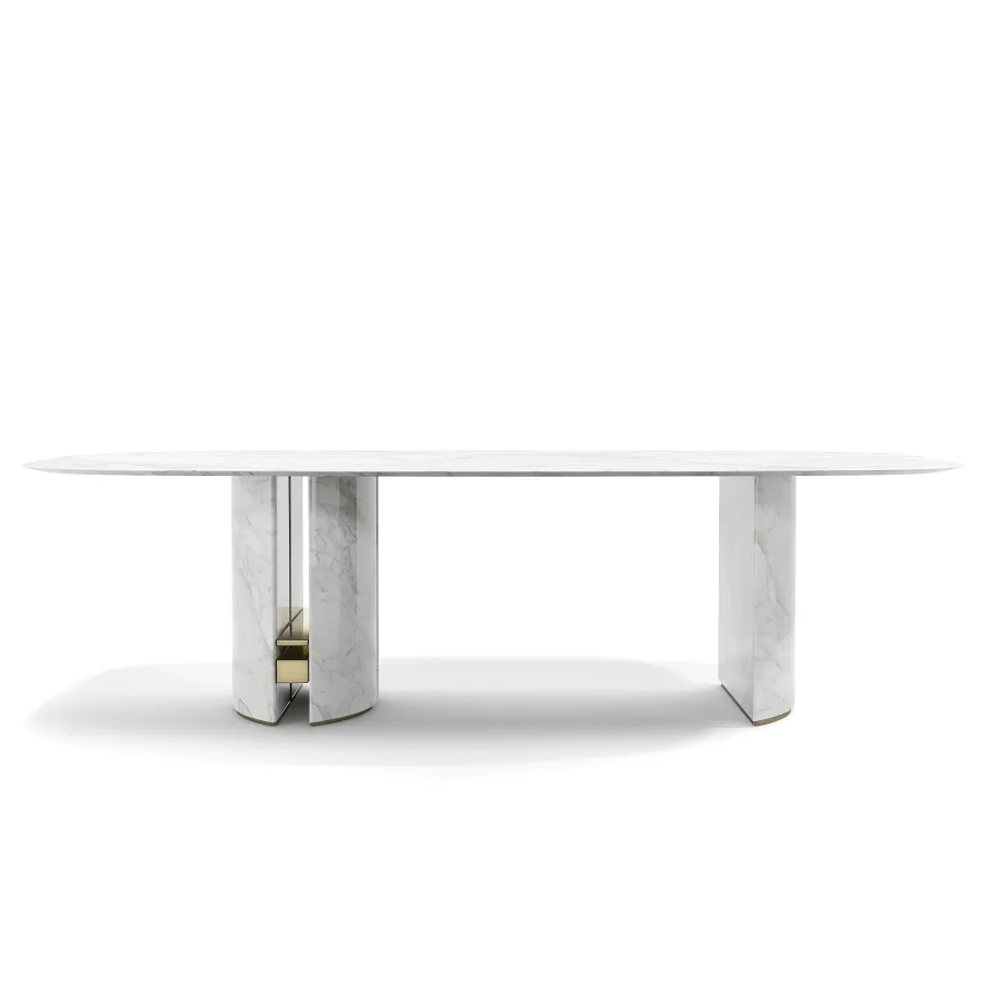 obrazek 3 Luksusowy włoski stół w stylu modernistycznym - do jadalni