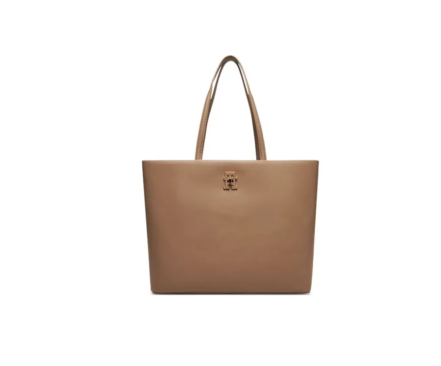 obrazek 1 Tommy Hilfiger Torebka Th Modern Tote AW0AW17528 Beżowy