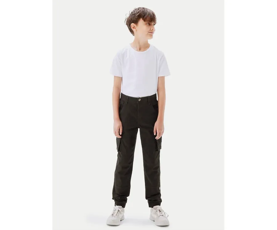 obrazek 1 NAME IT Spodnie materiałowe Bamgo 13151735 Czarny Regular Fit
