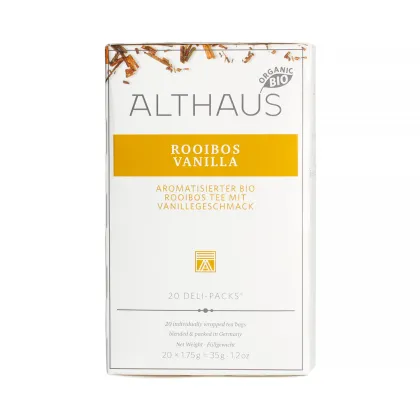 Zdjęcie Althaus - Rooibos Vanilla Deli Pack - Herbata 20 saszetek ALTHAUS