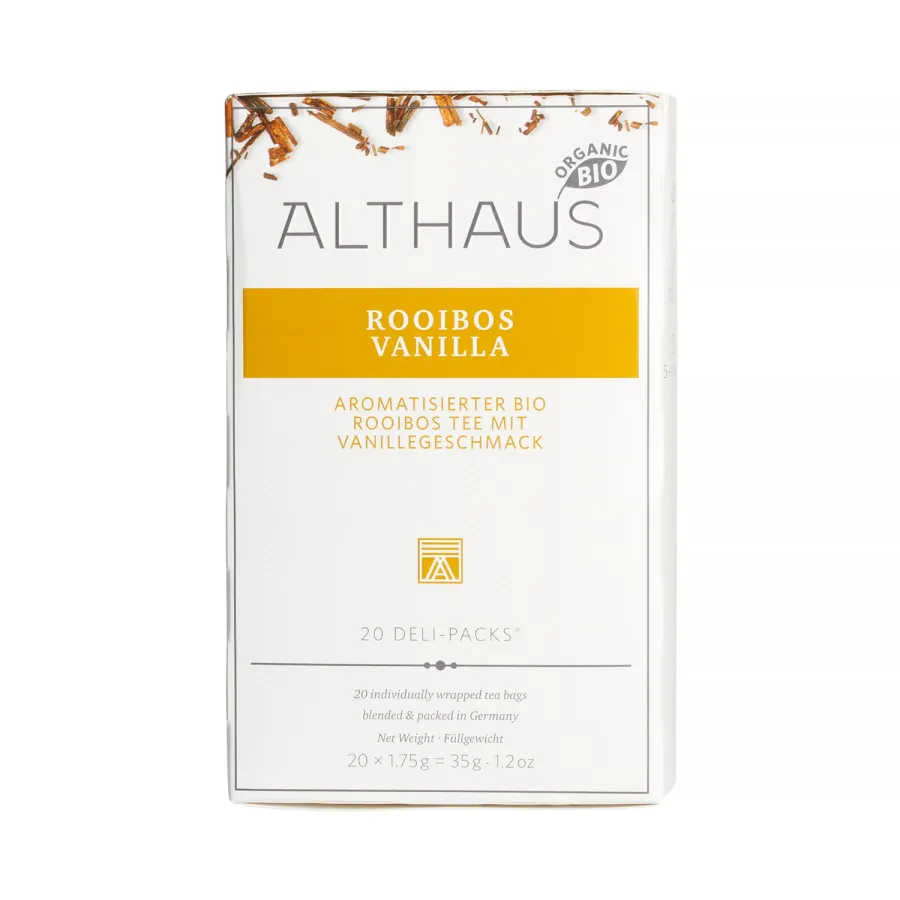 obrazek 1 Althaus - Rooibos Vanilla Deli Pack - Herbata 20 saszetek ALTHAUS