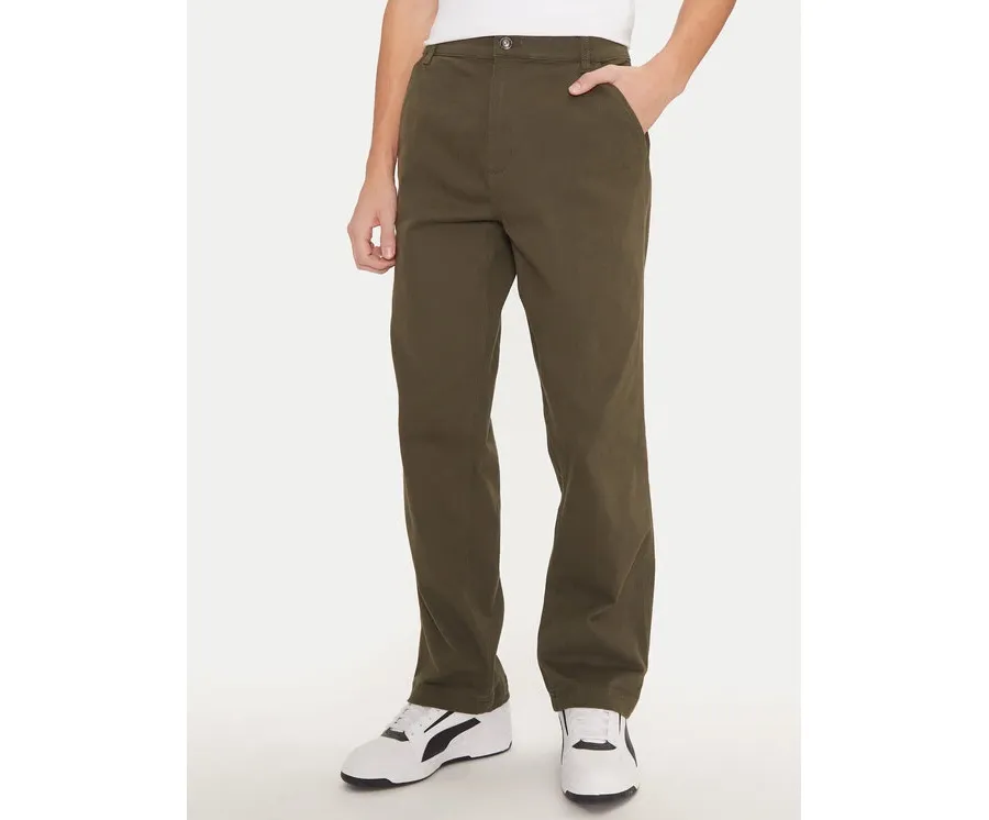 obrazek 1 Champion Spodnie materiałowe 220509 Zielony Straight Leg