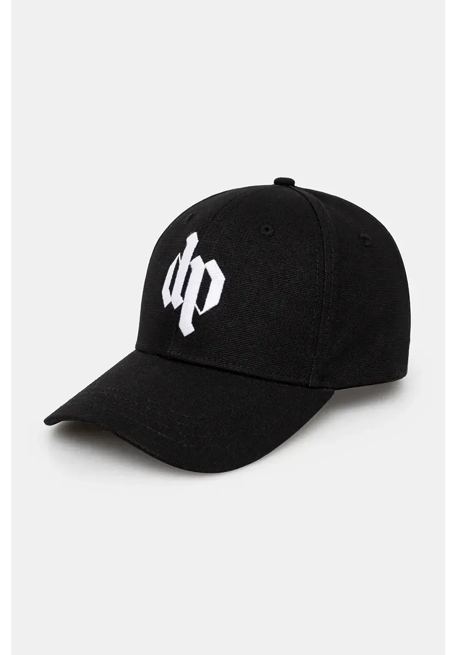 obrazek 1 DARKPARK czapka z daszkiem Logo Embroidered kolor czarny z aplikacją UHT01.AFA02.9901