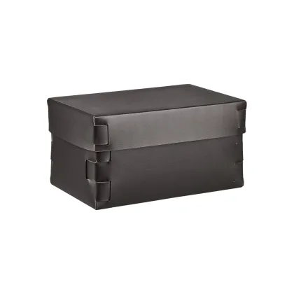 Zdjęcie Eleganckie pudełko Snob 25x15xH13,5 cm w kolorze czekoladowym