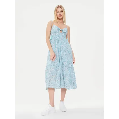 Zdjęcie Pepe Jeans Sukienka letnia Mallory Print PL953533 Niebieski Regular Fit