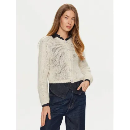 Zdjęcie ViCOLO Kardigan 33013S Écru Regular Fit
