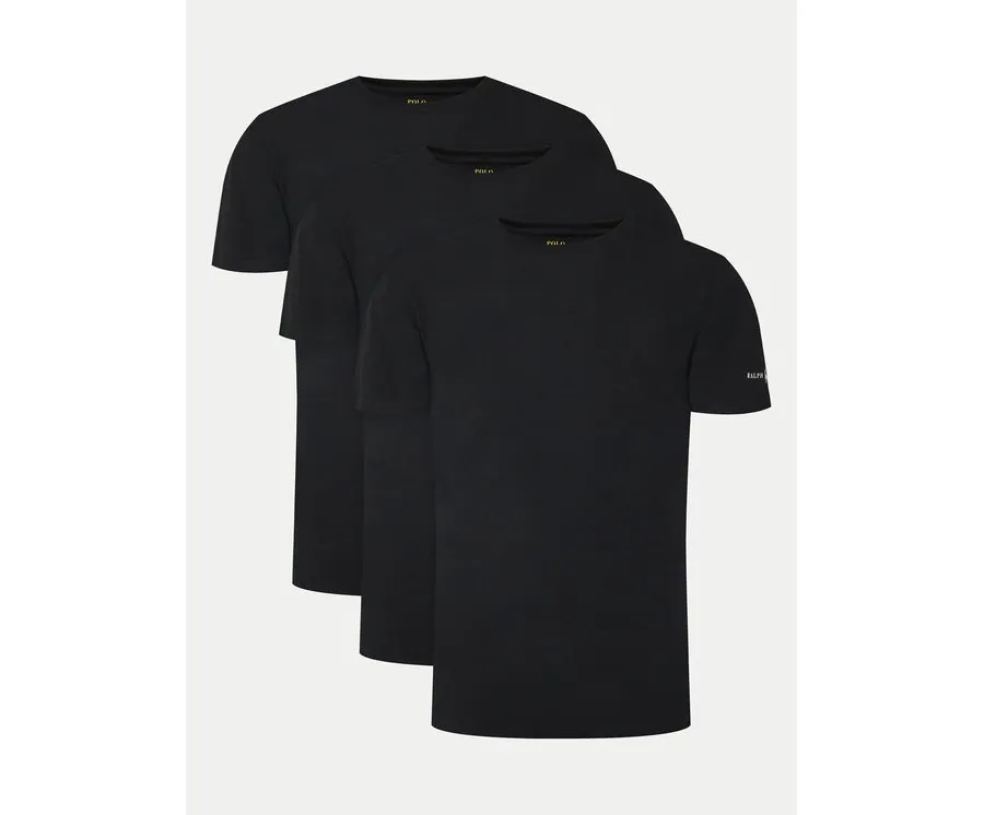 obrazek 1 Polo Ralph Lauren Komplet 3 t-shirtów 714965508001 Czarny Slim Fit