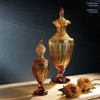 Picture A sumptuous crystal carafe from Italy