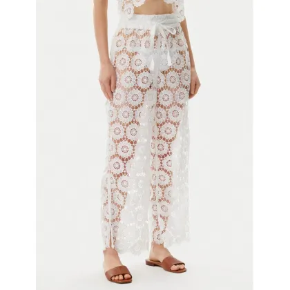 Zdjęcie Seafolly Spodnie materiałowe Secret Garden 55418-PA Biały Regular Fit