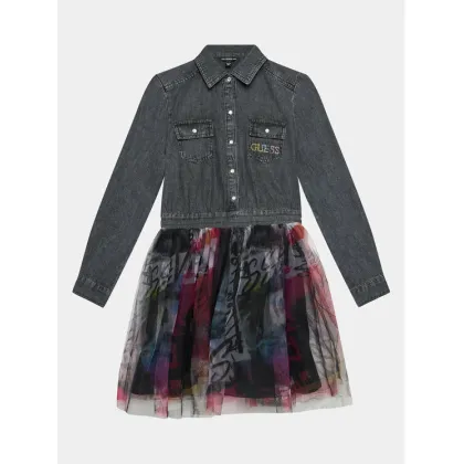 Zdjęcie Guess Sukienka codzienna J3BK18 D4VS0 Kolorowy Regular Fit
