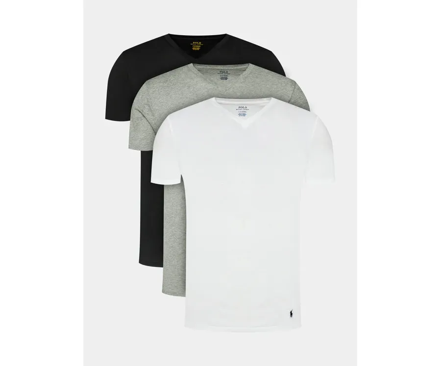 obrazek 1 Polo Ralph Lauren Komplet 3 t-shirtów 714936903002 Kolorowy Slim Fit