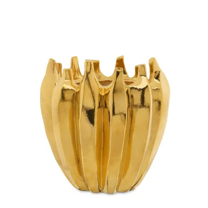 Picture A vase with an interesting and unusual shape H.34xL.35xD.Int.21 cm