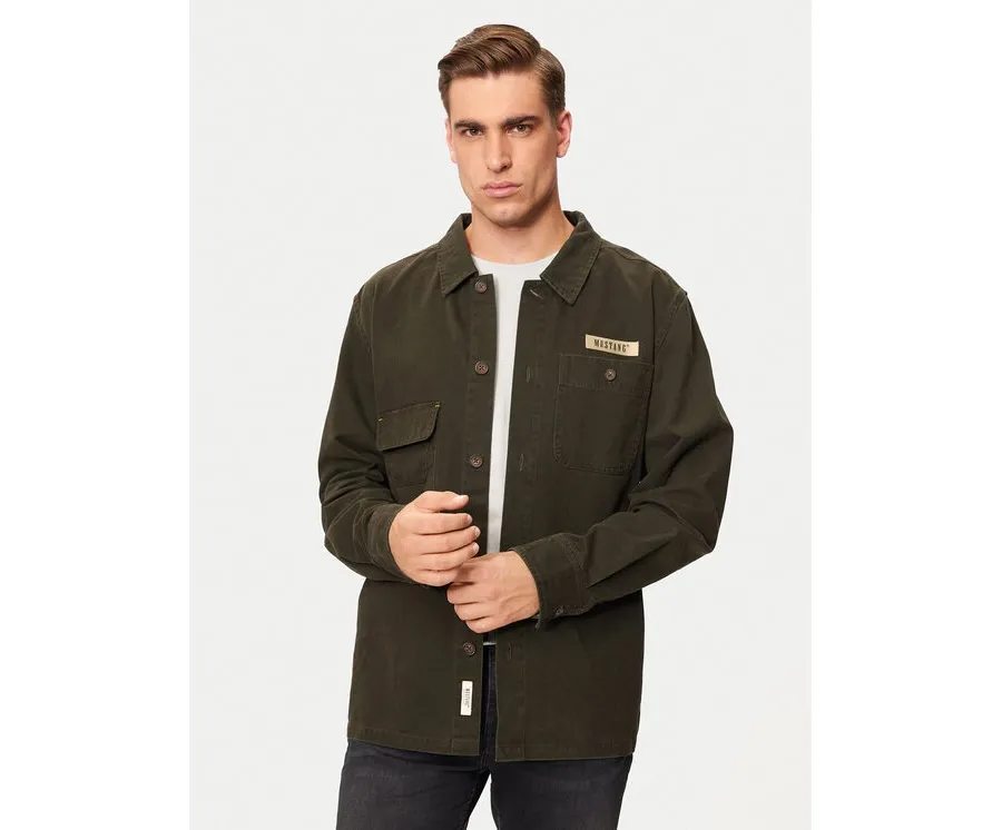 obrazek 1 Mustang Koszula Dayton 1015623 Brązowy Regular Fit