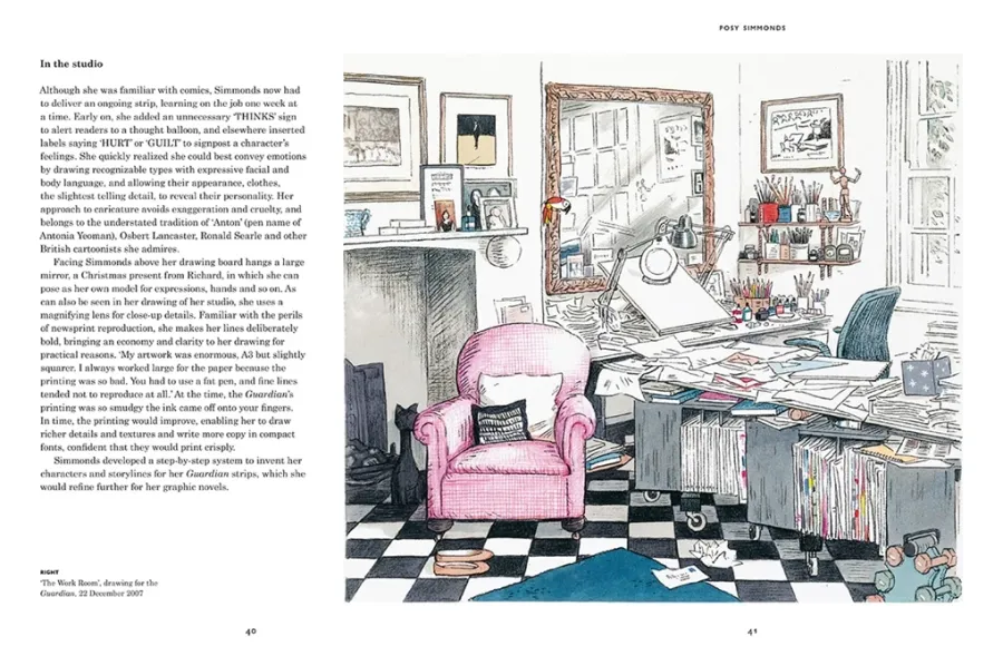 obrazek 5 Książka Posy Simmonds (The Illustrators) - Thames & Hudson