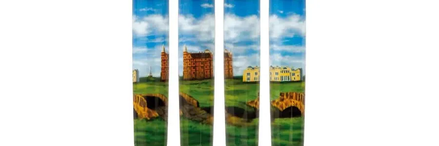 obrazek 3 Oryginalne St. Andrews Links Złote Pióro Wieczne Malowane Ręcznie