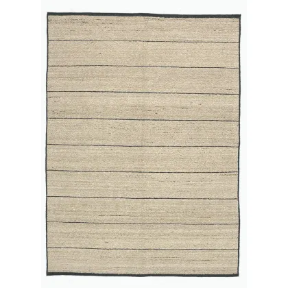 Zdjęcie Luksusowy geometryczny beżowy dywan z wełny - Sartori Rugs