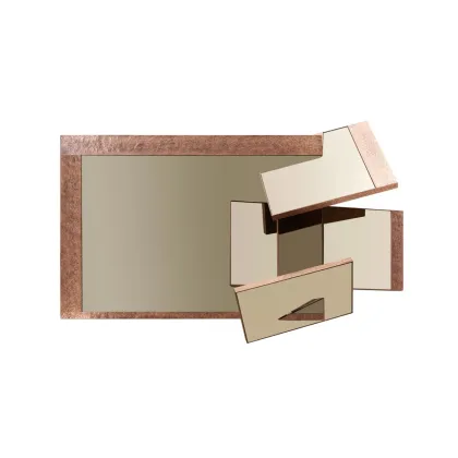 Zdjęcie Lustro wykonane z miedzi do eleganckiego wnętrza - Ginger & Jagger