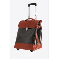 Zdjęcie Designerska torba skórzana na kółkach - Terrida