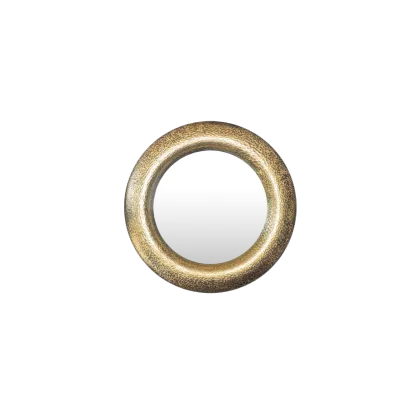 Picture Modern wall mirror in light gold - Gdańsk