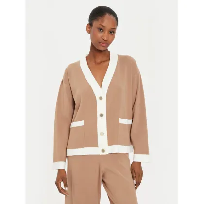 Zdjęcie Kontatto Kardigan 3M0258 Brązowy Regular Fit