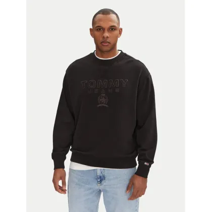 Zdjęcie Tommy Jeans Bluza Varsity DM0DM20827 Czarny Relaxed Fit