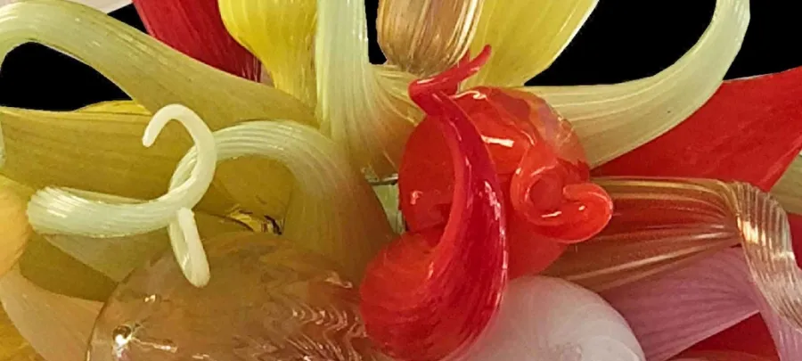 obrazek 2 Wyjątkowy żyrandol rzeźba ze szkła Murano – Vetreria Artistica Rosa