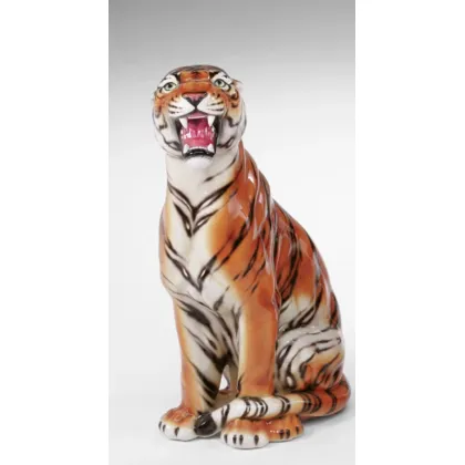 Picture Elegant ceramic figure of a tiger - Il Gattopardo