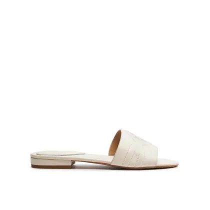 Zdjęcie Lauren Ralph Lauren Klapki 802935537001 Biały LAUREN RALPH LAUREN