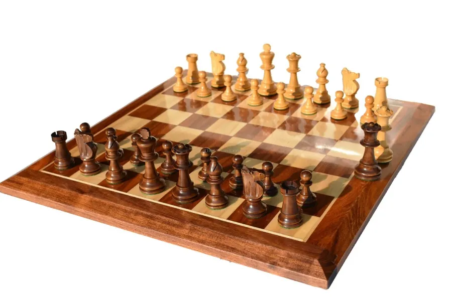 obrazek 1 Klasyczna kolekcja szachowa Lardy Staunton doskonała na prezent - The Chess Empire
