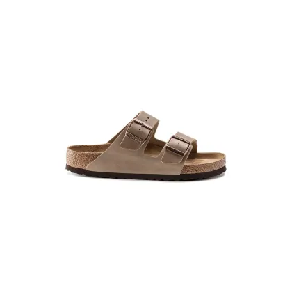 Zdjęcie Birkenstock klapki nubukowe Arizona kolor beżowy 552813