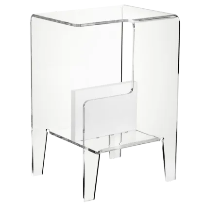 Zdjęcie Minimalistyczny stolik nocny z pleksi