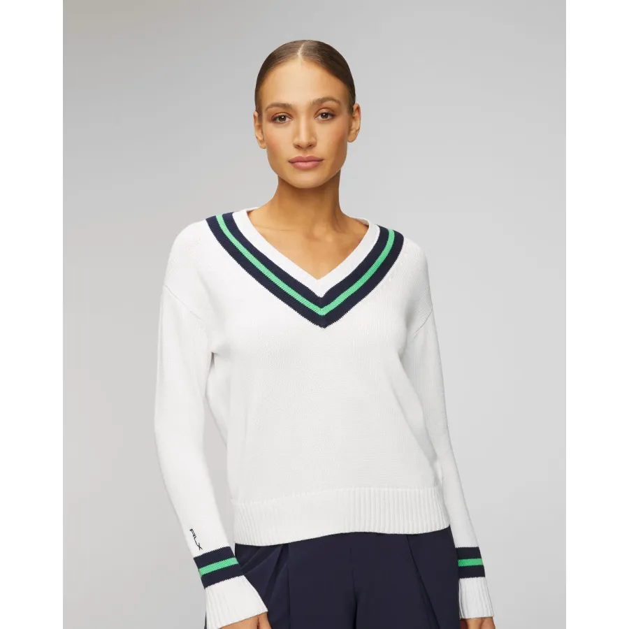 obrazek 1 Biały Sweter Damski Ralph Lauren Rlx Golf RLX Ralph Lauren