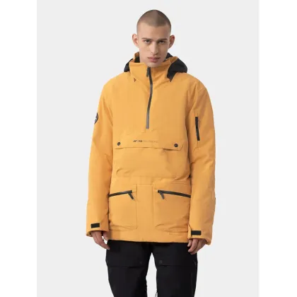Zdjęcie 4F Kurtka snowboardowa 4FAW23TTJAM290 Pomarańczowy Regular Fit