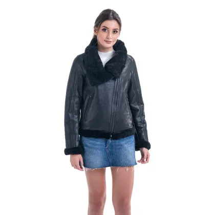 Picture Fashionable merino sheepskin jacket - A&A Vesa