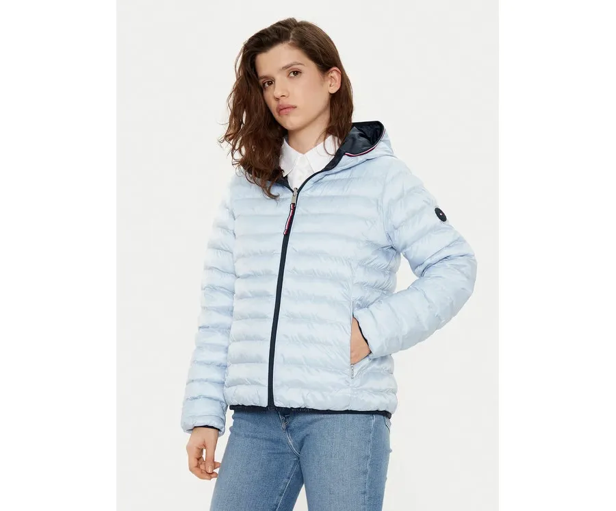 obrazek 1 Tommy Hilfiger Kurtka przejściowa WW0WW45317 Błękitny Regular Fit