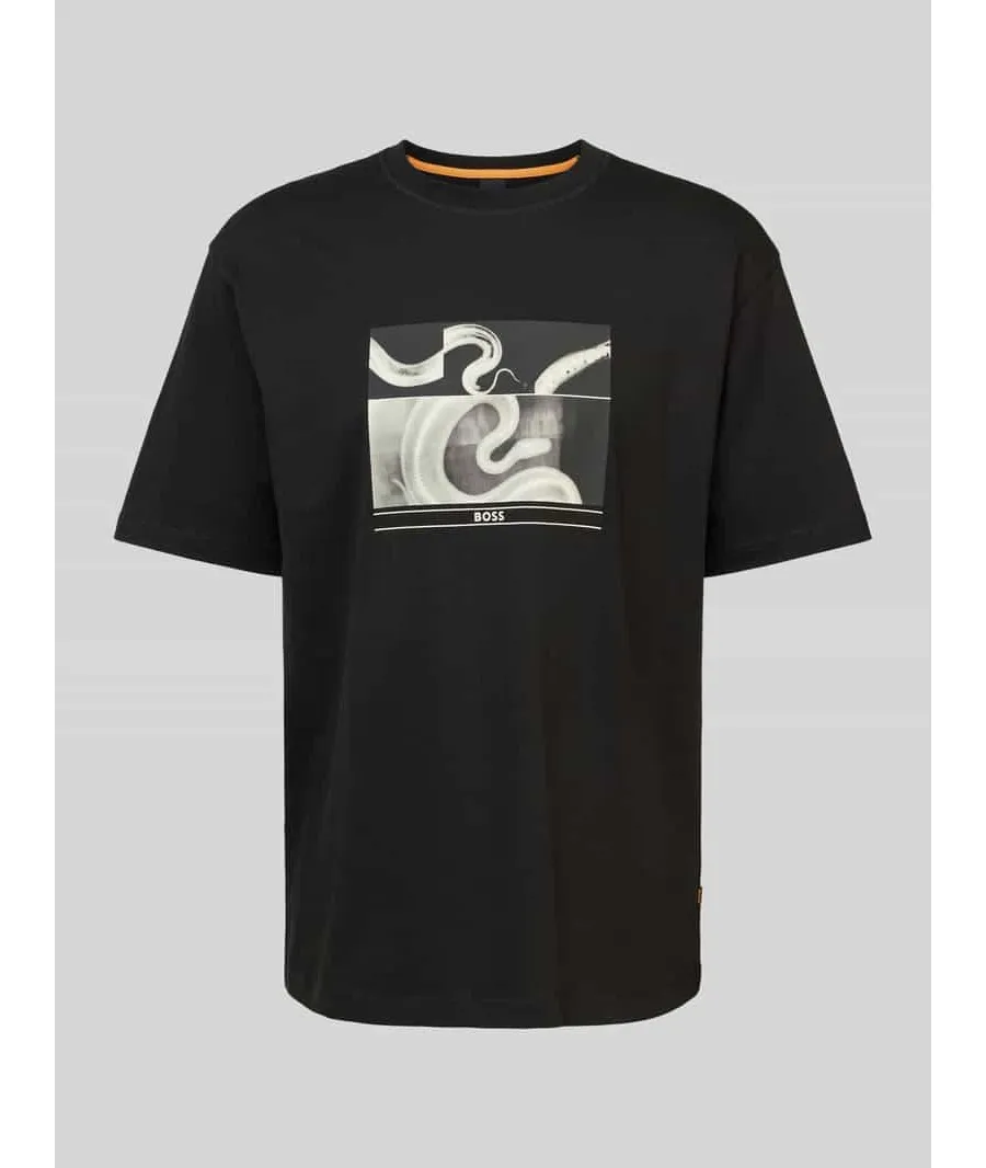 obrazek 1 T-shirt z nadrukiem z logo model ‘Barragan’