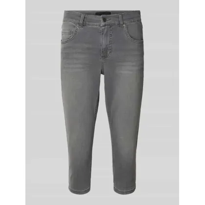 Zdjęcie Spodnie capri o kroju slim fit z 5 kieszeniami