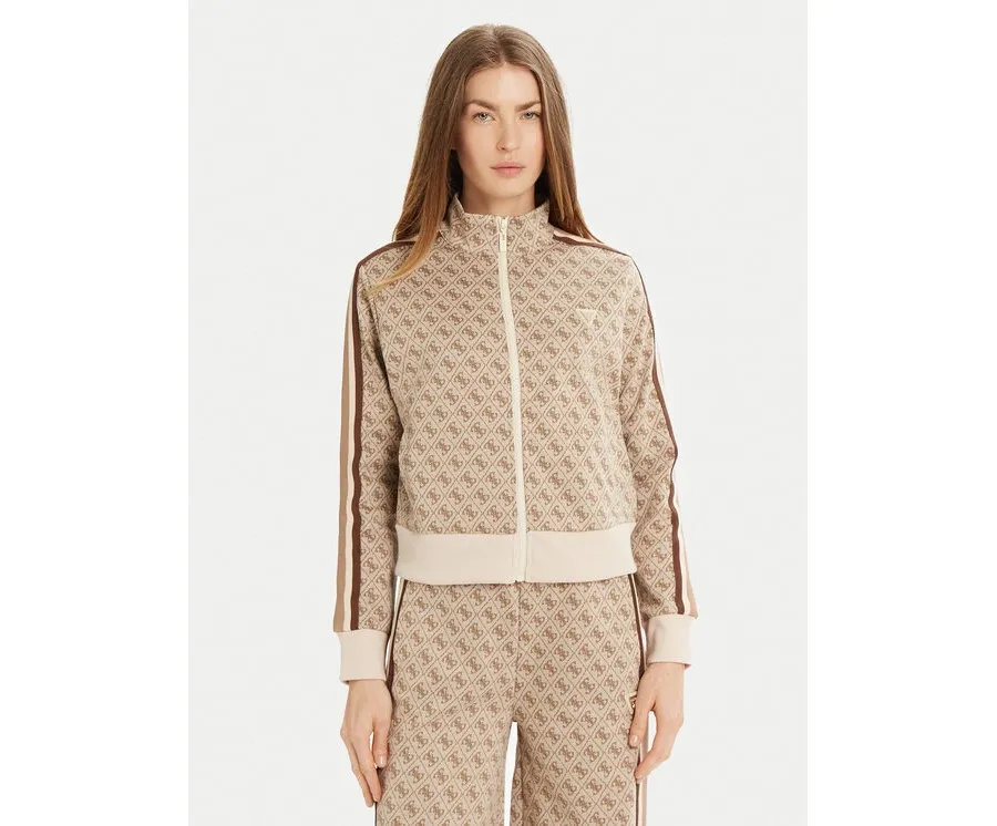 obrazek 1 Guess Bluza V5RQ03 KCO90 Beżowy Regular Fit