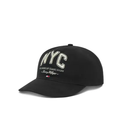 Zdjęcie Tommy Hilfiger Czapka z daszkiem Flag Seasonal 5 Panel AM0AM13562 Czarny