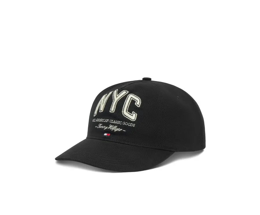 obrazek 1 Tommy Hilfiger Czapka z daszkiem Flag Seasonal 5 Panel AM0AM13562 Czarny
