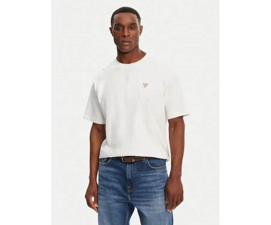 obrazek 1 Guess Jeans T-Shirt M4YI46 K8FQ4 Biały Regular Fit