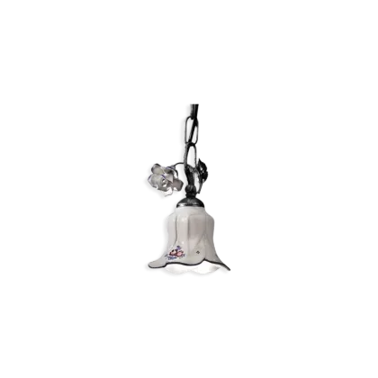 Zdjęcie Piękna klasyczna mała lampa wisząca Pisa w formie kwiatu