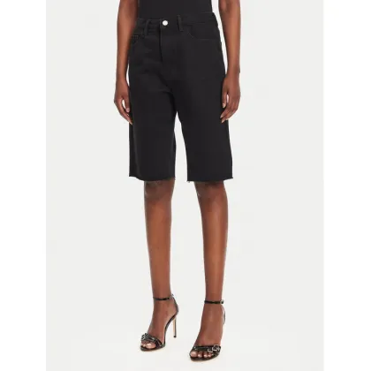 Zdjęcie Eleh Szorty jeansowe EL027 Czarny Regular Fit