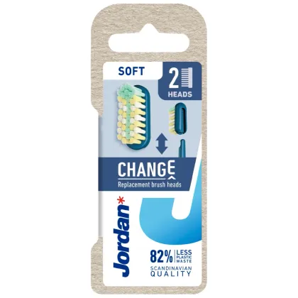 Zdjęcie Jordan Change Soft Wymienne Końcówki do Szczoteczki