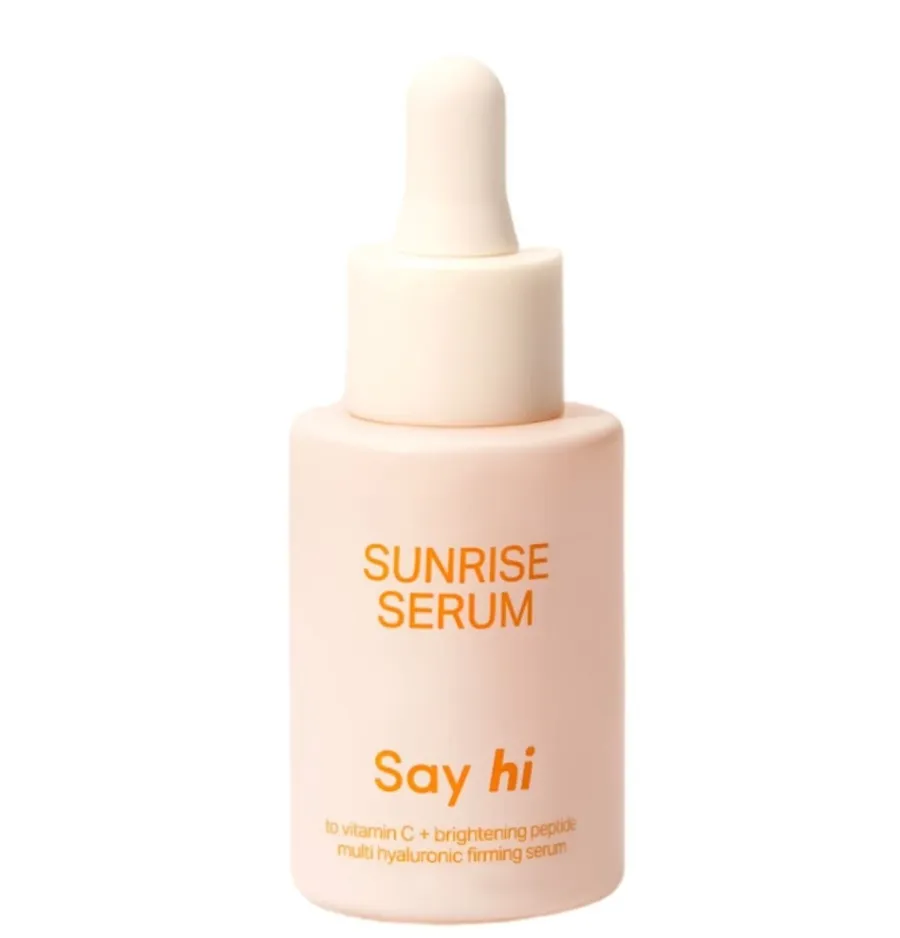 obrazek 1 Say Hi Sunrise Serum Ujędrniająco-rozjaśniające serum z witaminą C i peptydem 30ml 30 ml