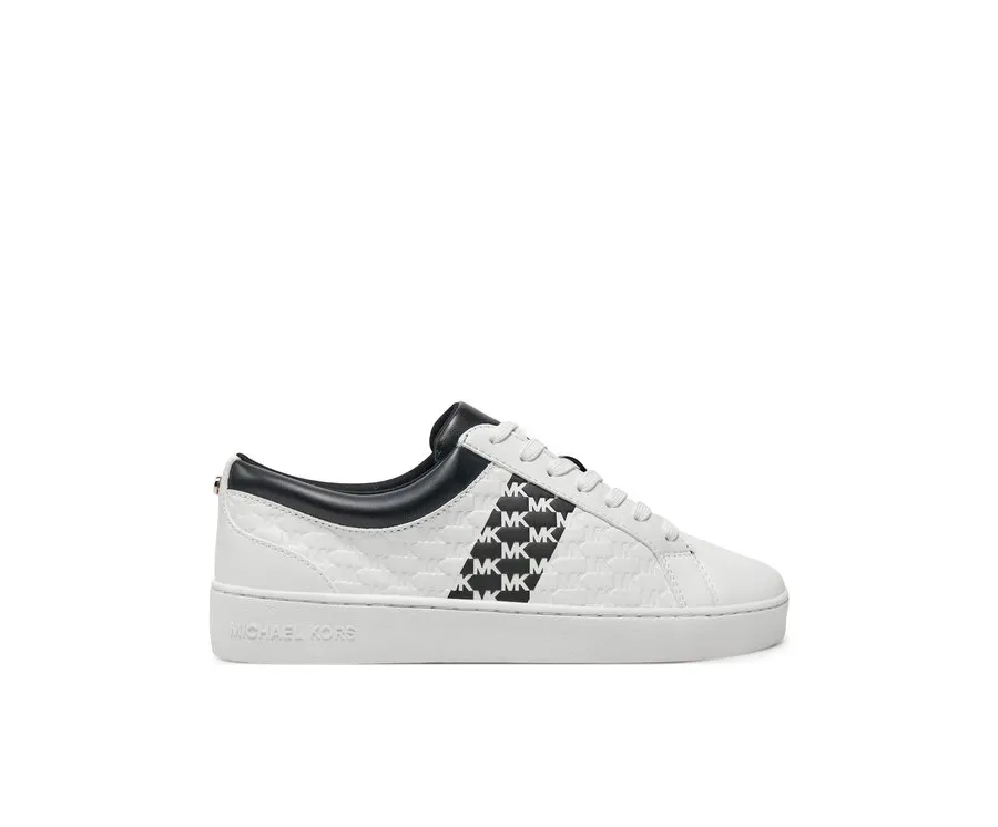 obrazek 1 MICHAEL Michael Kors Sneakersy Juno Stripe Lace Up 43T4JUFSAL Biały