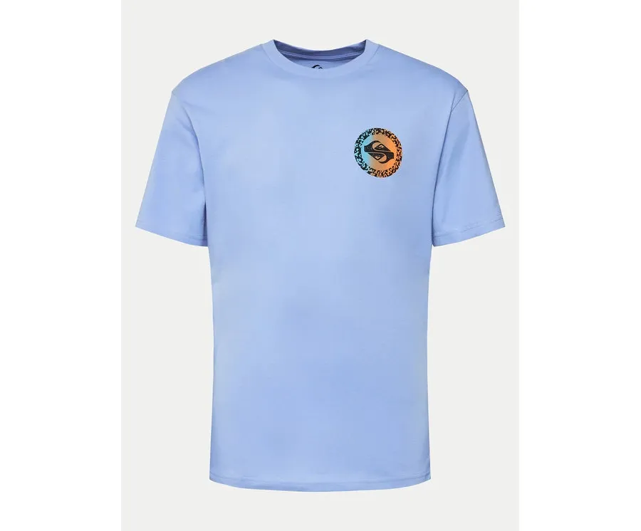 obrazek 1 Quiksilver T-Shirt Long Fade EQYZT07670 Niebieski Regular Fit