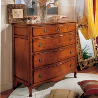 Picture Antique Italian chest of drawers with four drawers