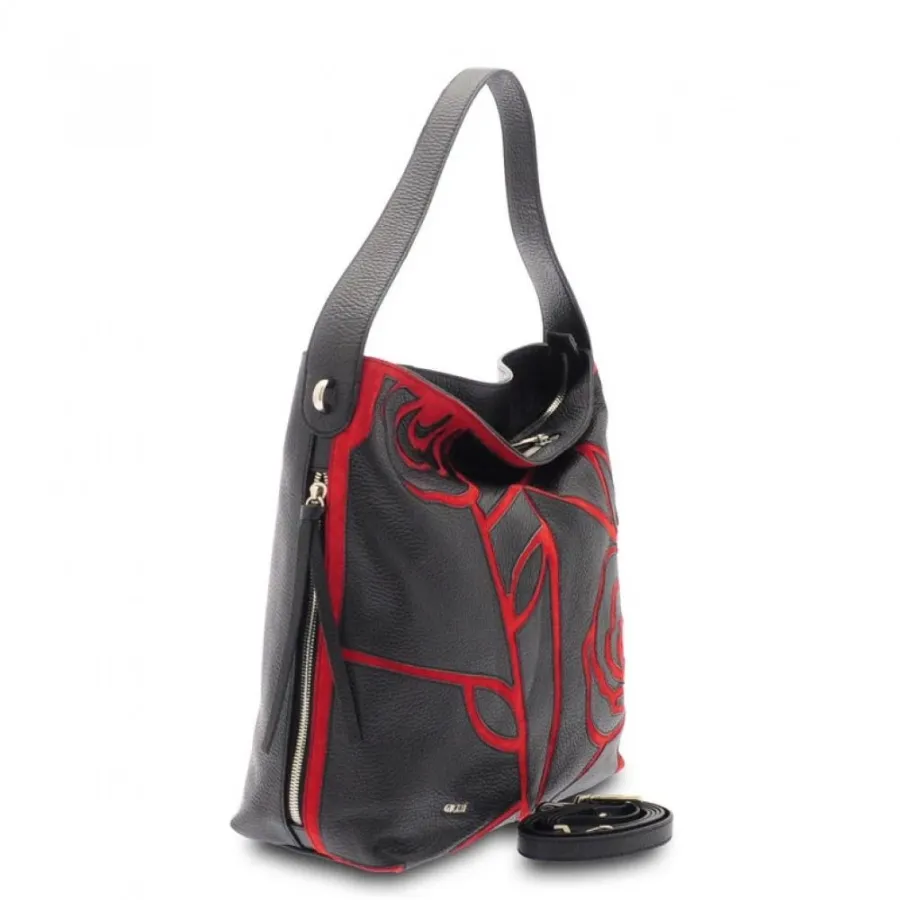 obrazek 2 Oryginalna skórzana torebka z Włoch - Giudi